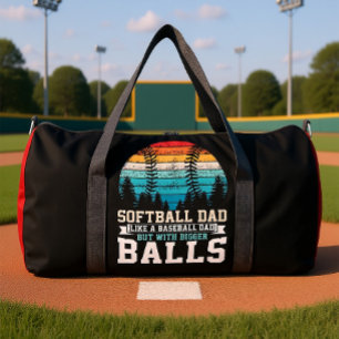 Sac De Sport Papa Softball Boules Plus Grosses Drôle
