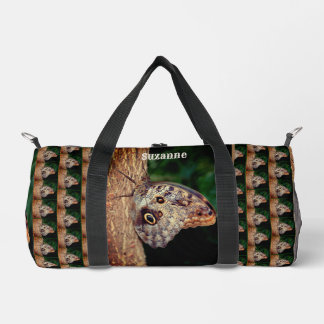 Sac De Sport Papillon de hibou Brown personnalisé