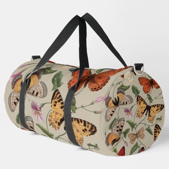Sac De Sport Papillon Moth Nature Collection Dessin (Coin gauche)