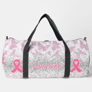 Sac De Sport Papillon Poster de animal du cancer du sein du sur