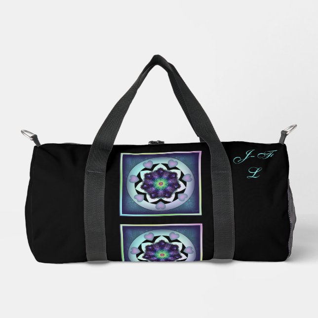 Sac De Sport Parapluie violet & coeurs .7 (Recto)