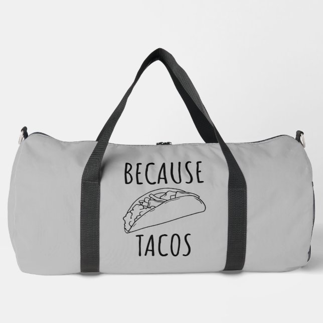 Sac De Sport Parce que Tacos   (Recto)