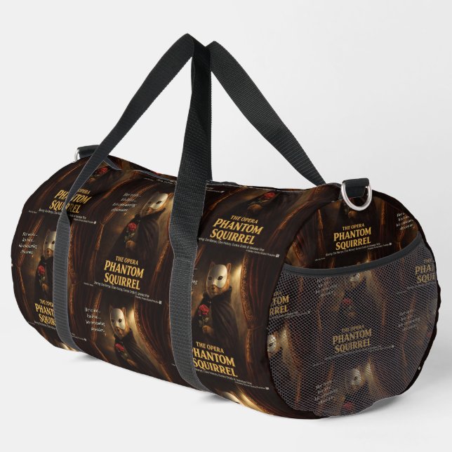 Sac De Sport Parodie de l'Opéra Fantôme Écureuil (Coin droit)