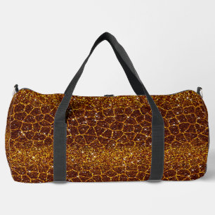 Sac De Sport Parties scintillant or poster de animal
