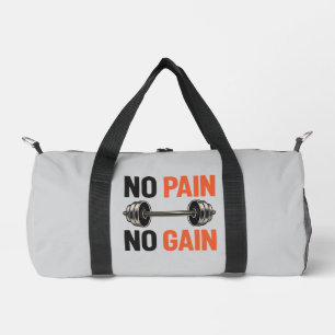 Sac De Sport Pas de douleur, pas de gain – Gym de fitness Haltè