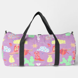 Sac De Sport pastel cowgirl wild west saloon