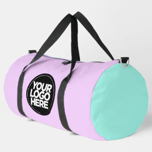 Sac De Sport Pastel Cute   Logo et texte personnalisés