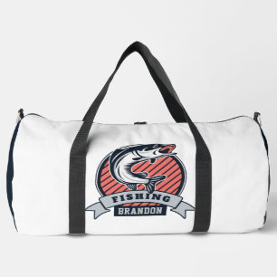 Sac De Sport PÊCHE DE Nom Personnalisé