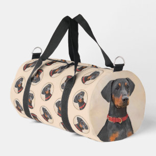 Sac De Sport Peinture allemande Pinscher peinture art animal or