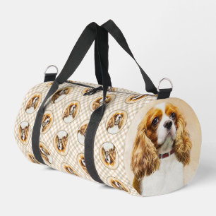 Sac De Sport Peinture d'art de chien de Cavalier King Charles S