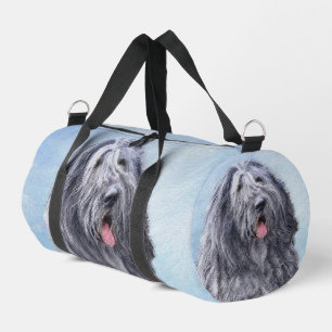 Sac De Sport Peinture de berger Bergamasque Chien mignon Art