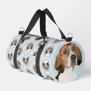 Sac De Sport Peinture de Foxhound Anglais Mignon Art de Chien O