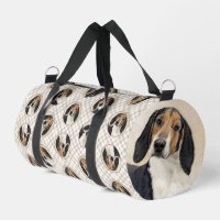 Peinture de Treeing Walker Coonhound Art canin ori