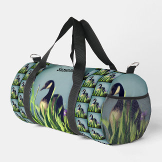 Sac De Sport Peinture personnalisée de l'oie canadienne Irises