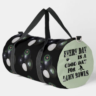Sac De Sport Pelouse Bowling Tous Les Jours Est Amusant,
