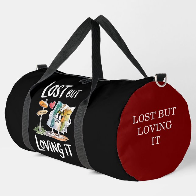 Sac De Sport Perdu et aimant le voyage (Coin gauche)