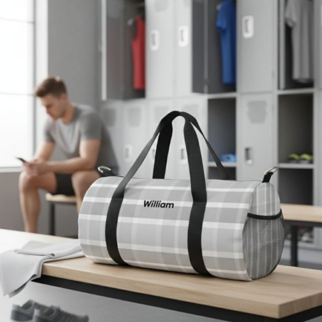 Sac De Sport Personalized Canvas Duffel Bag - Custom Name  (Créateur téléchargé)