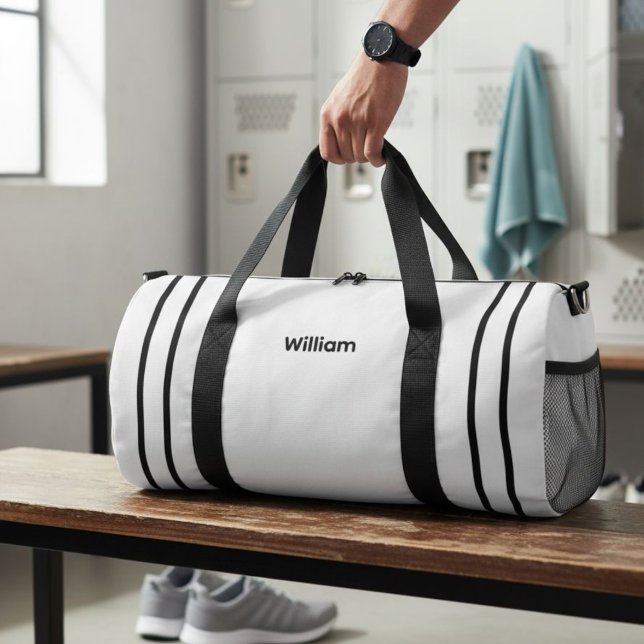 Sac De Sport Personalized Canvas Duffel Bag - Custom Name  (Créateur téléchargé)