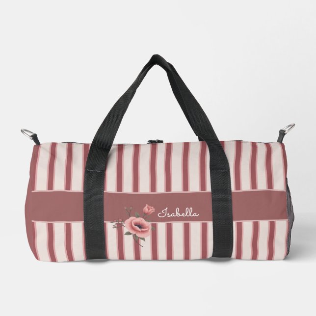 Sac De Sport Personalized June Birth Flower (Recto)