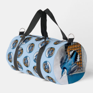 Sac De Sport Photo originale du vol Nuthatch à poitrine blanche