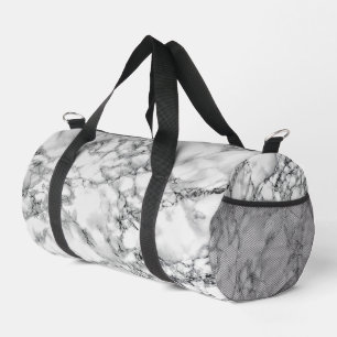 Sac De Sport Pierre Marbre blanc