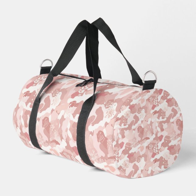 Sac De Sport Pink Camouflage Pattern (Coin gauche)