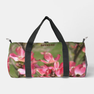 Sac De Sport Pink Dogwood Fleuris peinture