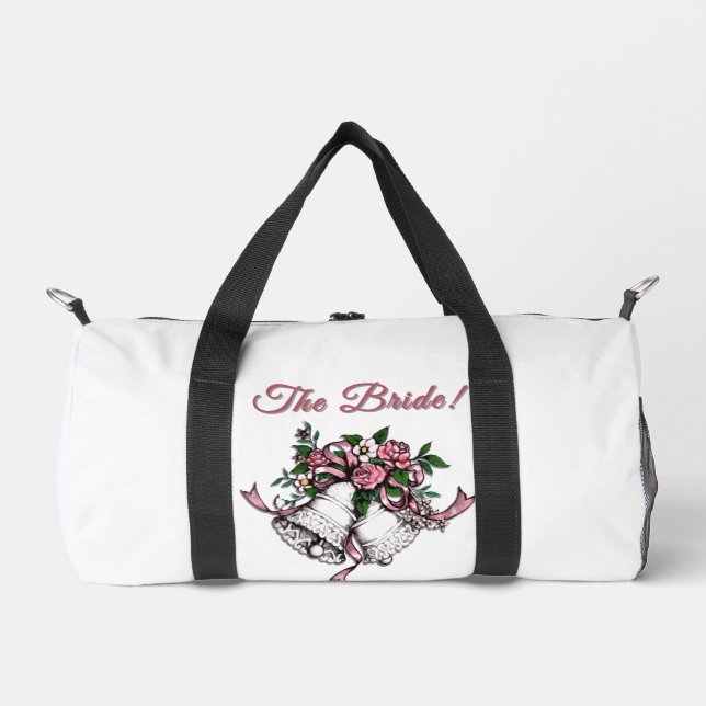 Sac De Sport Pink Wedding Bells The Bride (Recto)