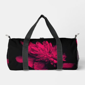 Sac De Sport Pivoine Fuschia Fleur Art Floral Personnalisé