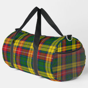Sac De Sport Plaid Vert Jaune Sports Voyage 