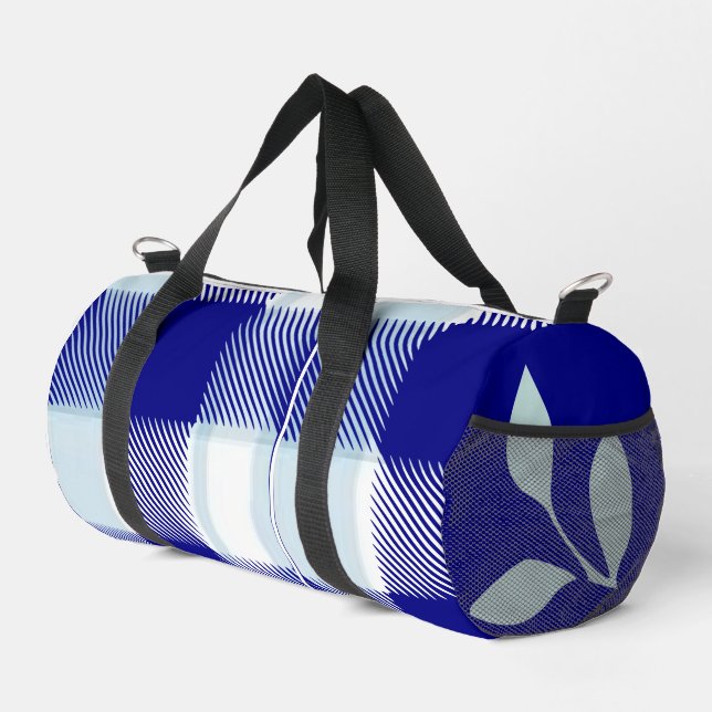 Sac De Sport Plat bleu (Coin droit)
