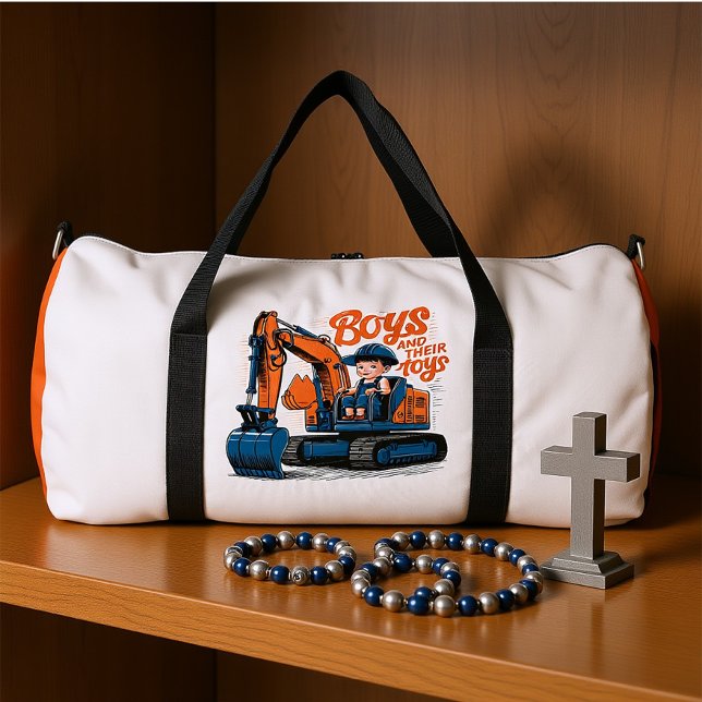 Sac De Sport Playtime Atop the Bulldozer (Créateur téléchargé)