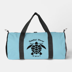 Sac De Sport Plongée Avec Tortues De Mer - Turtle Town Maui