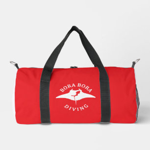 Sac De Sport Plongée Sous-Marine Avec Raies Manta À Bora Bora