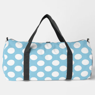 Sac De Sport Pois Bleus, Motif Pointe Polka, Points, Pointe