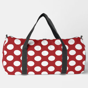 Sac De Sport Pois rouges, Motif à points polka, points, pointil