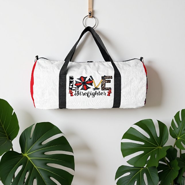 Sac De Sport Pompier d'amour Hache Malte Hydrant (Créateur téléchargé)