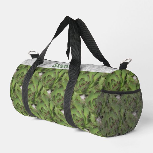 Sac De Sport Poules Et Poulets Succulents Nature Personnalisée (Coin droit)