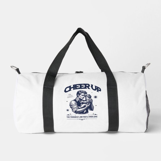 SAC DE SPORT POUR HOMME DADDY CHEER UP (Recto)