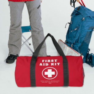Sac De Sport Premiers soins simples Croix-Rouge Sécurité médica