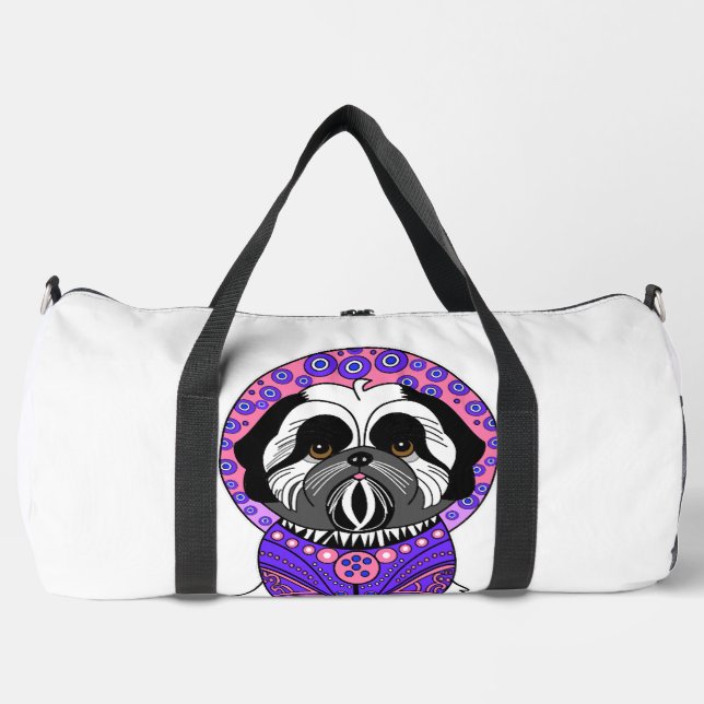 Sac De Sport Princesse Shih Tzu (Recto)