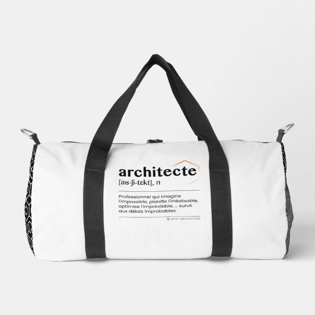 Sac De Sport Print Cut Sew Bag (Recto)