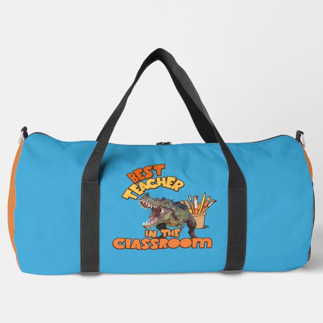 Sac De Sport Professeur d'Art Dinosaure Drôle Créatif pour la S (Recto)