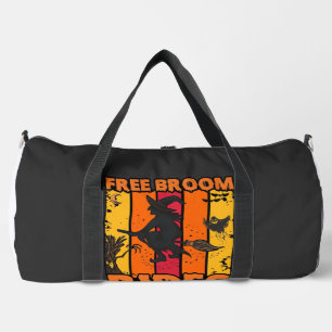 Sac De Sport Promenades en balai Halloween Sorcière volante fan