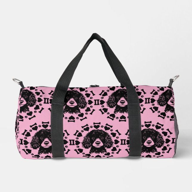 Sac De Sport Propriétaire du chien de caniche (Recto)
