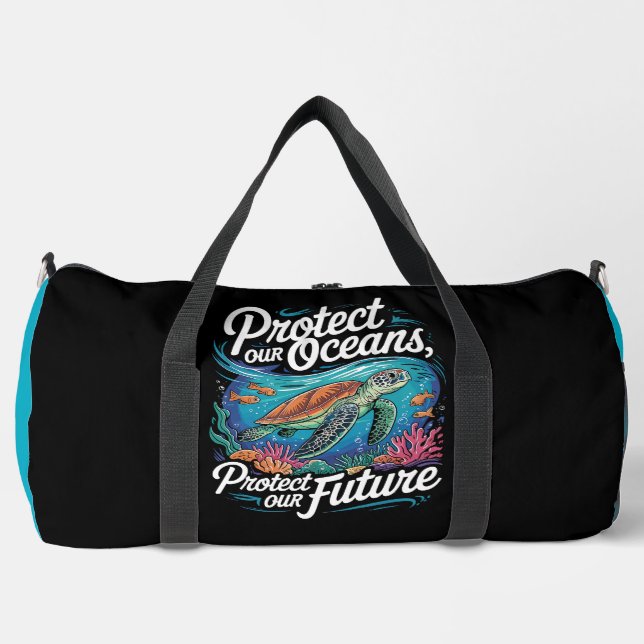 Sac De Sport Protect Oceans Future Sea Turtle (Recto)