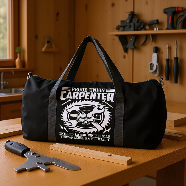 Sac De Sport Proud Union Carpenter Skilled Labor (Créateur téléchargé)
