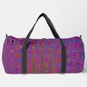 Sac De Sport Psychédélique Super Magenta Retro Vagues atomiques