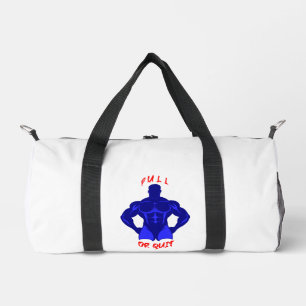 Sac De Sport Pull Or Quit Hardcore Bodybuilding Motivation Gear