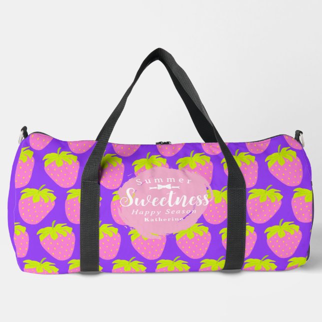 Sac De Sport Purple fraise (Recto)